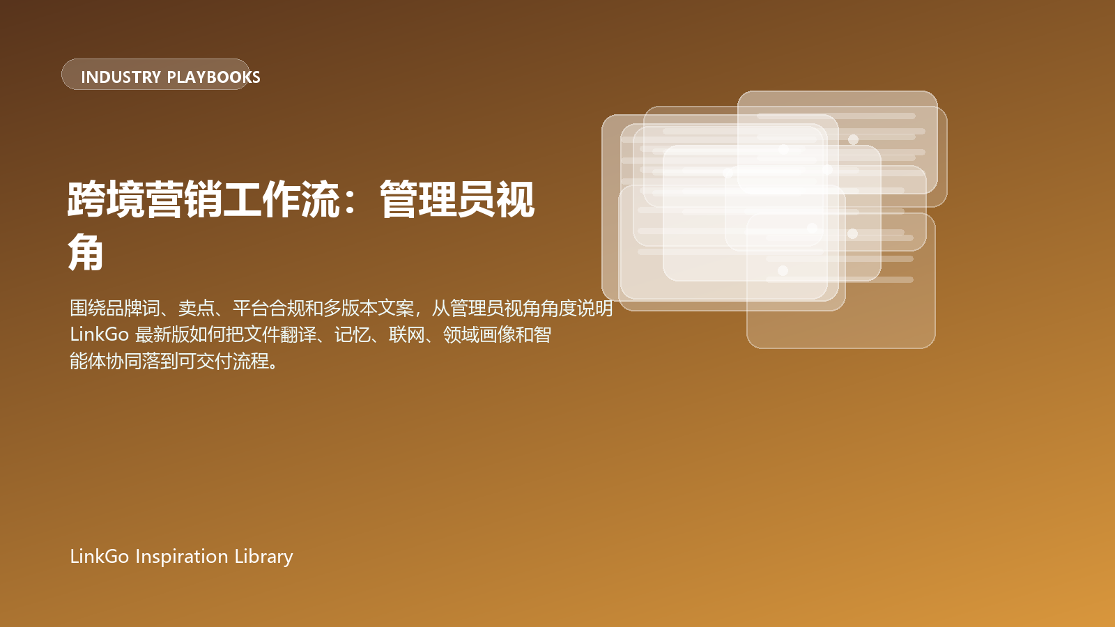 跨境营销工作流：管理员视角